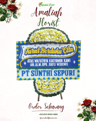 Papan Bunga Duka di Bandar Huluan