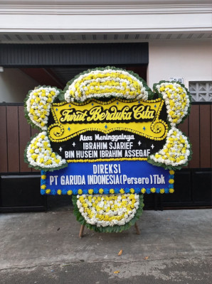Papan Bunga Duka di Bandar Huluan