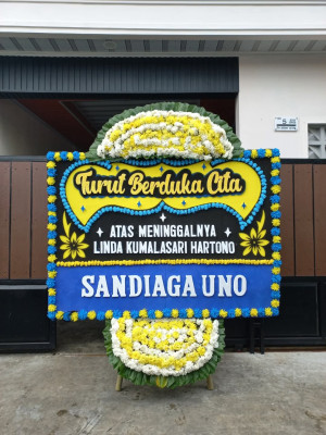 Papan Bunga Duka di Bandar Huluan